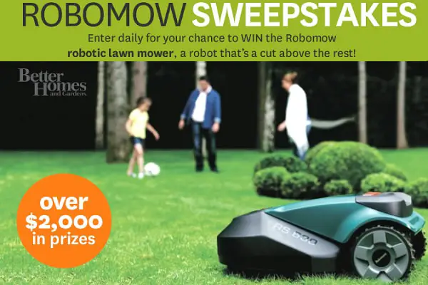 BHG Robomow Sweepstakes