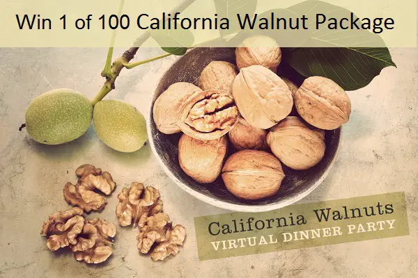 BHGPromo.com Simple Meal Sweepstakes: Win Package of California Walnut