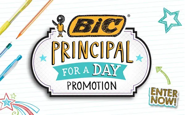 BIC if I Were Principal for a Day Sweepstakes
