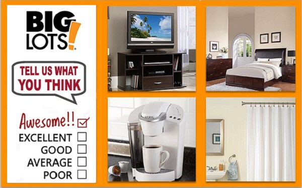 Big Lots Guest Experience Survey Sweepstakes: Win $1000 Gift Card (Monthly Winners)