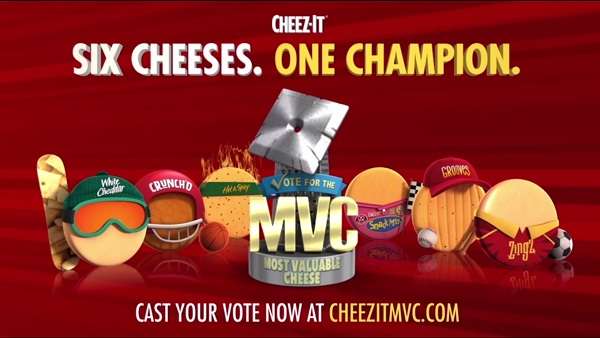 Cheez It MVC (Most Valuable Cheese) Challenge