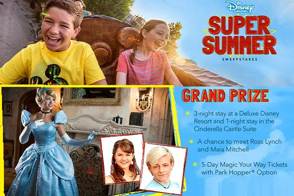 Disney Super Summer Sweepstakes