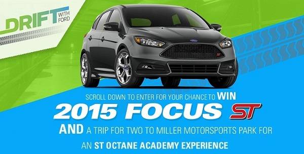 Drift with Ford Sweepstakes on driftwithford.com