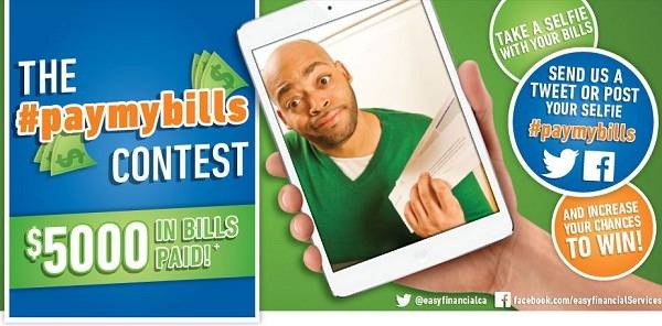 Easyfinancial.com Pay My Bills Contest