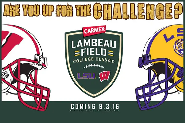 Carmex Lambeau Field College Classic $100,000 Football Relay Challenge