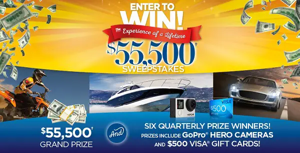 Bluegreen Vacations Experience of lifetime sweepstakes