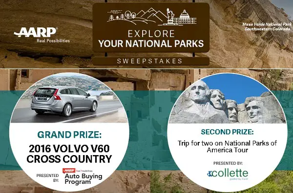 Explore Your National Parks Sweepstakes and Instant Win Game