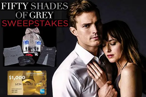 Fifty Shades of Grey Sweepstakes