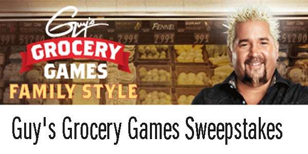 Food Network Guy's Grocery Games Sweepstakes