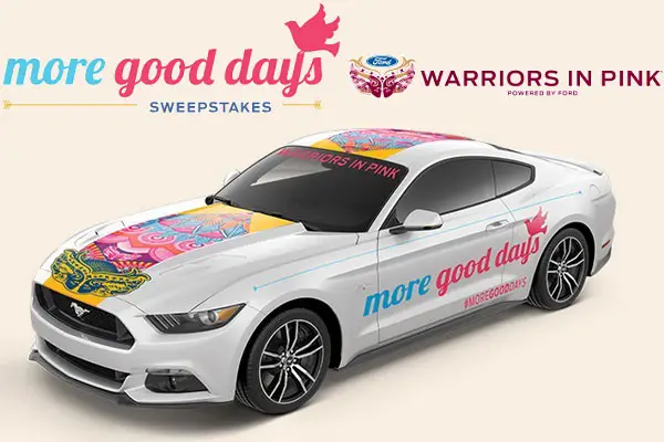 Ford Warriors in Pink More Good Days Sweepstakes