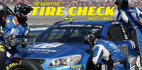 Goodyear Tire Check Sweepstakes