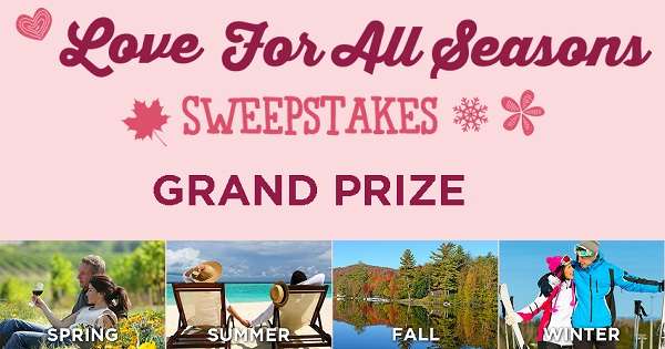 Hallmarkchannel.com Love For All Seasons Sweepstakes