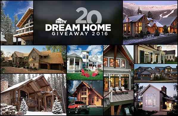 HGTV’s 20 Days of 20 Dreams Sweepstakes