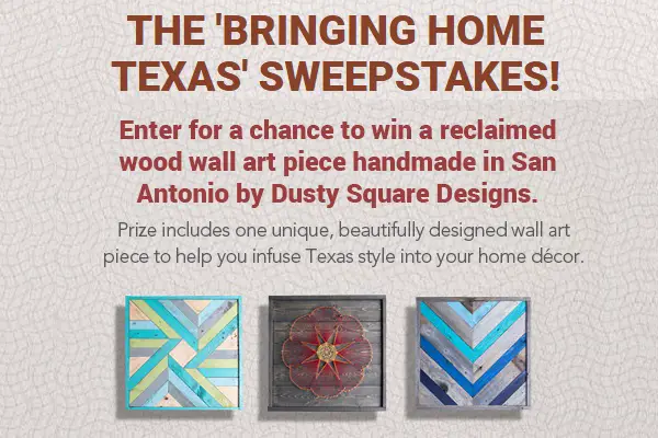 HGTV “Bringing Home Texas” Sweepstakes