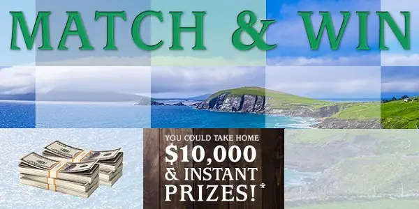 Irish 2 Core Sweepstakes and Instant Win Game
