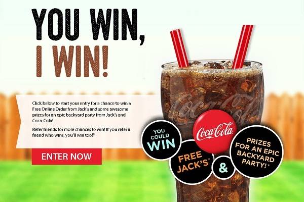 Jack’s You Win, I Win Sweepstakes