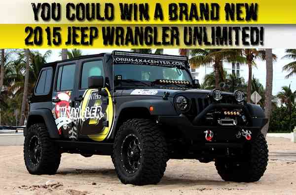 2015 Jeep Wrangler Jeep Giveaway