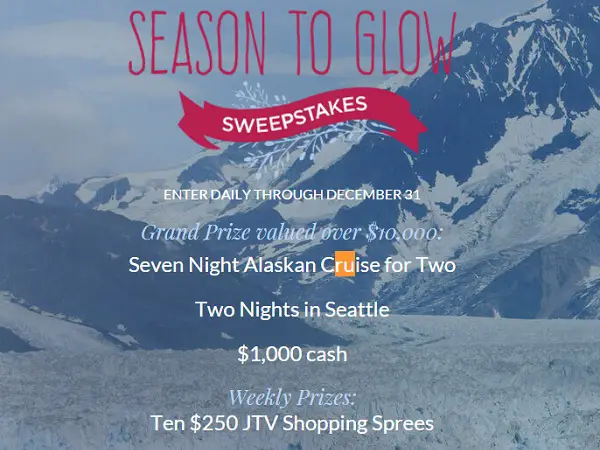 JTV - Season to Glow Sweepstakes