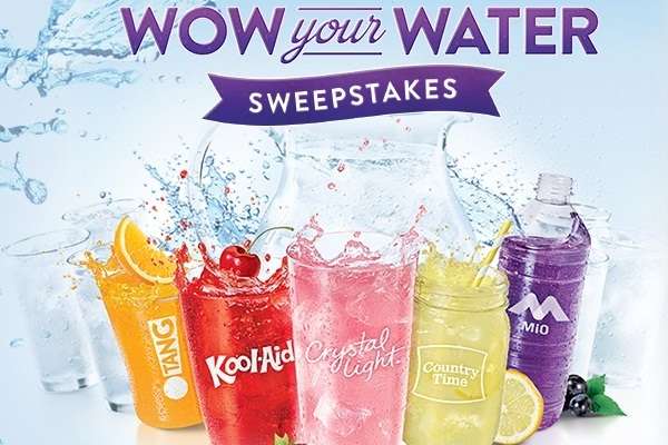 Kraft Wow Your Water IWG Sweepstakes