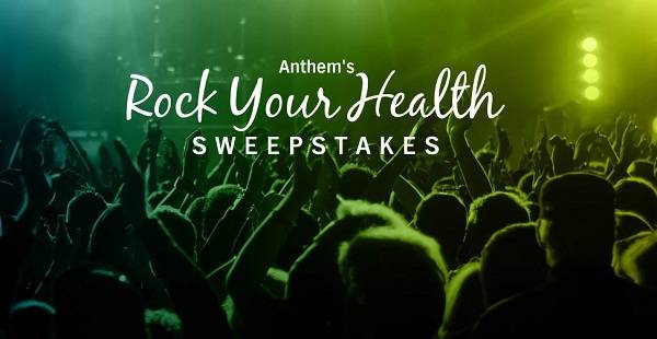 Live Nation Anthem's Rock Your Health sweepstakes