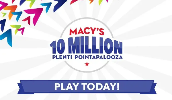 Macy’s 10 Million Plenti Pointapalooza Instant Win Game