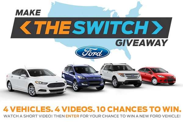 Ford Make the Switch Giveaway 2015
