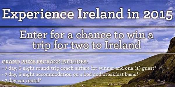 NBC Jump into Ireland Sweepstakes