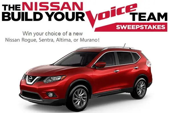 Nissan’s Build Your Voice Team Sweepstakes