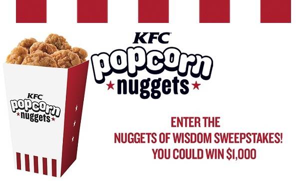 PEOPLE KFC Nuggets of Wisdom Sweepstakes