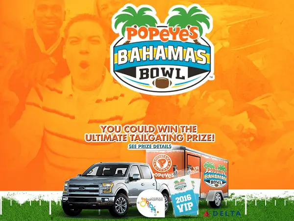 Popeyes - MVP Bundle Sweepstakes & Instant Win Game