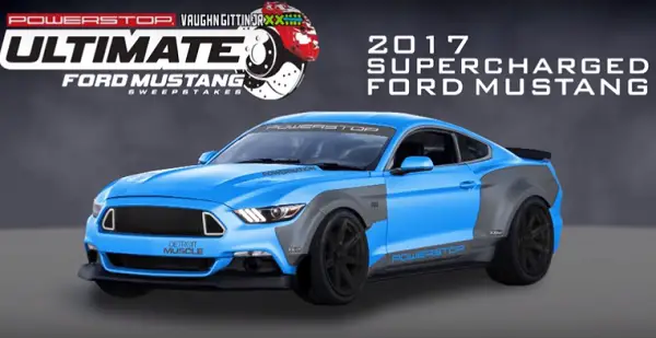 Power Stop and Vaughn Gittin Jr. Ultimate Ford Mustang Sweepstakes