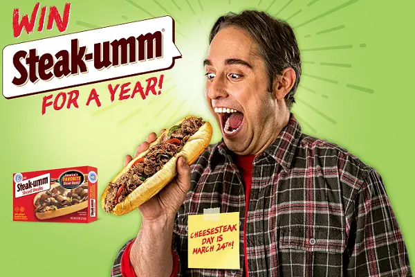 Steak-Umm for 1 Year Giveaway