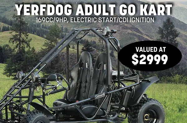 Rural King Go Kart Giveaway