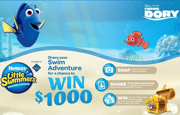 Huggies Little Swimmers Swim Adventure Contest