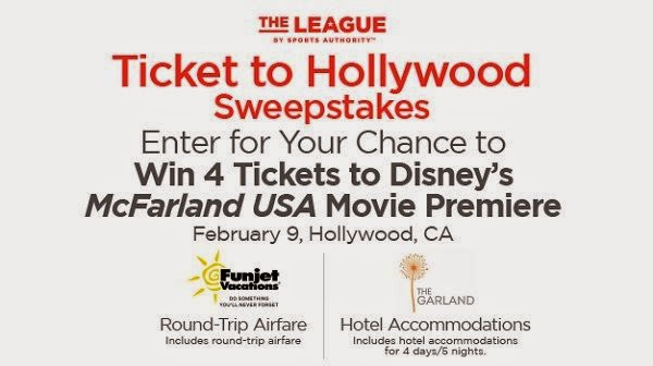 Sports Authority Ticket to Hollywood Photo Contest