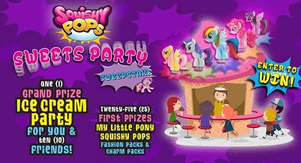 Tech 4 Kids Squishy Pops Sweets Party Sweepstakes