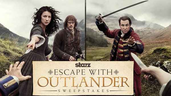 Starz Escape with Outlander Sweepstakes