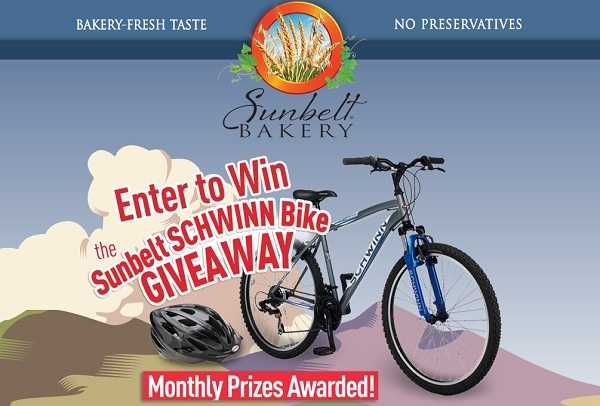 Sunbelt/Schwinn Monthly Giveaway