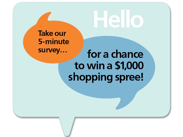 Share Mathis Brothers Feedback in Survey to Win $1000 Shopping Spree