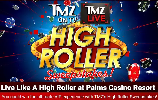 TMZ Sweepstakes: Win Free Vacation at Palms Casino or Yaamava’ Resort (4 Winners)