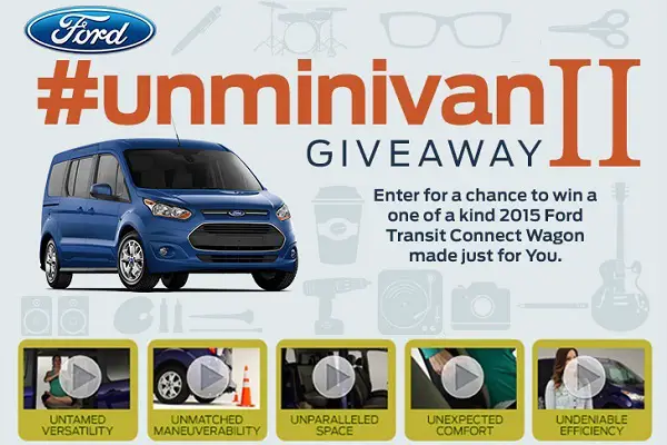 Ford #Unminivan Giveaway II