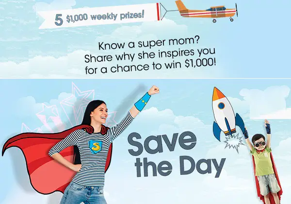 Valpak My Mom, My Hero Sweepstakes