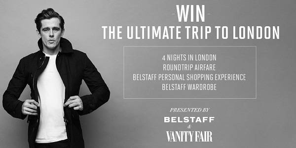 Vanity Fair Ultimate Trip to London Sweepstakes