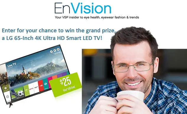 VSP EnVision Sweepstakes: Win Smart LED TV