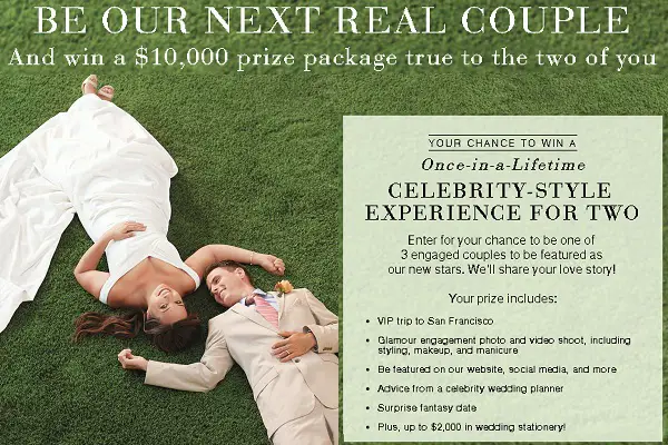 Be Our Next Real Couple Sweepstakes