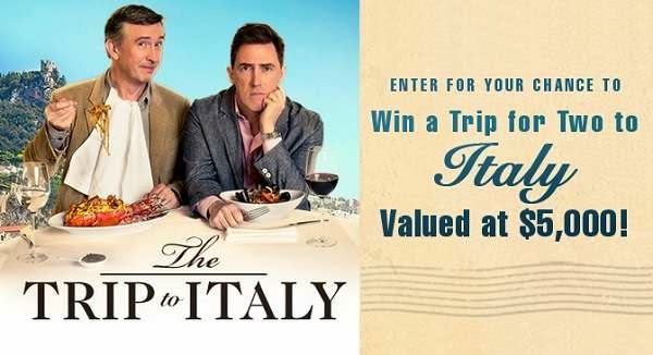 Win a trip to Italy on triptoitalymovie.ca