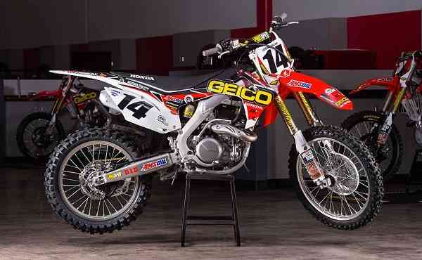 Win Kevin Windham’s supercross dirt bike