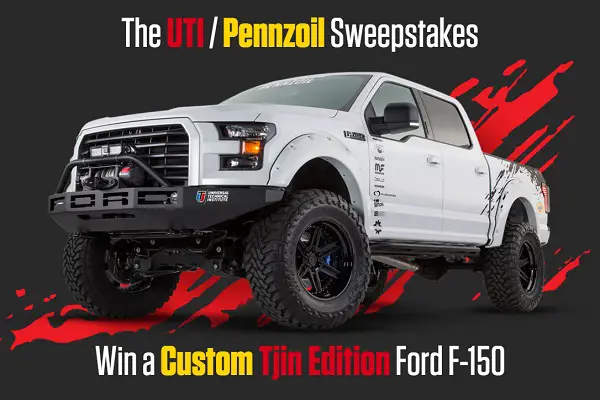 WinthatFORD.com 2016 UTI/ F-150” Sweepstakes