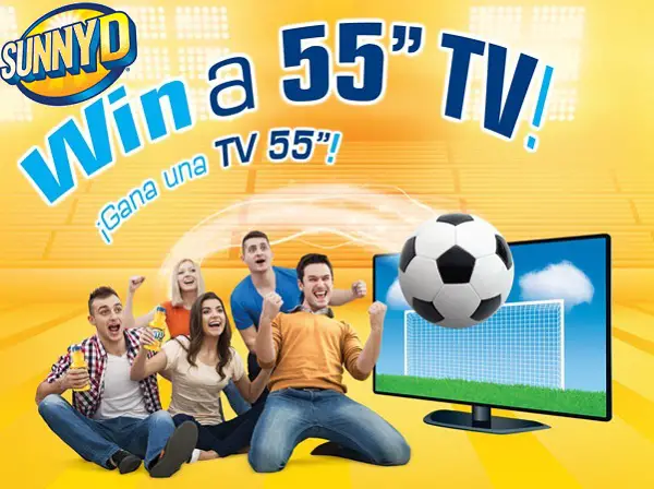 Win a 55” Television in SunnyD Copa 2016 Sweepstakes