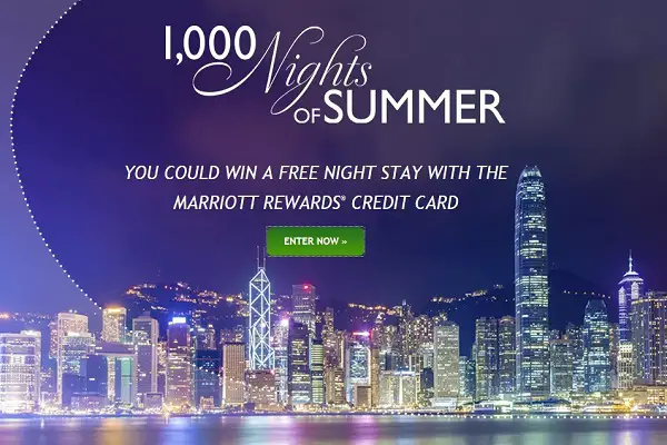 Marriott 1,000 Nights of Summer 2016 Sweepstakes